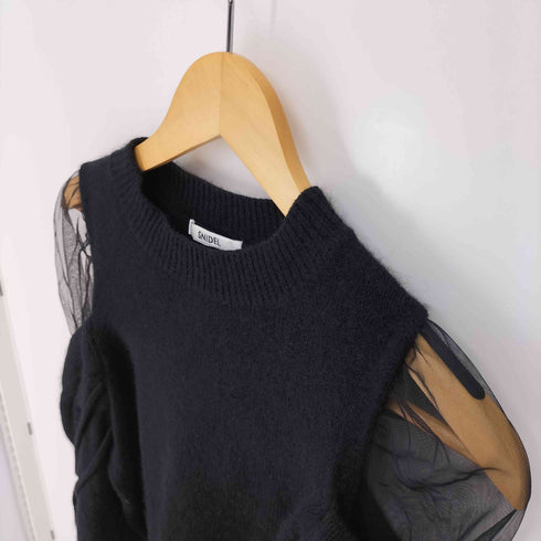 スナイデル snidel 23SS シアーニットプルオーバー レディース ONE SIZE