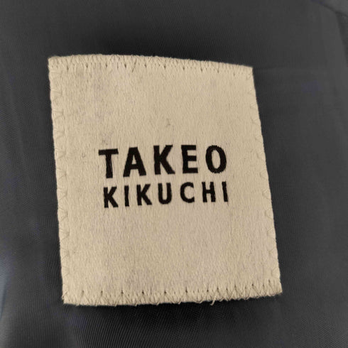 タケオキクチ TAKEO KIKUCHI シャイニーヘリンボン スーツ 3ピースセット メンズ 1