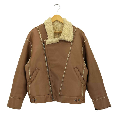 マウジー moussy FAUX LEATHER BONDING ジャケット レディース 1