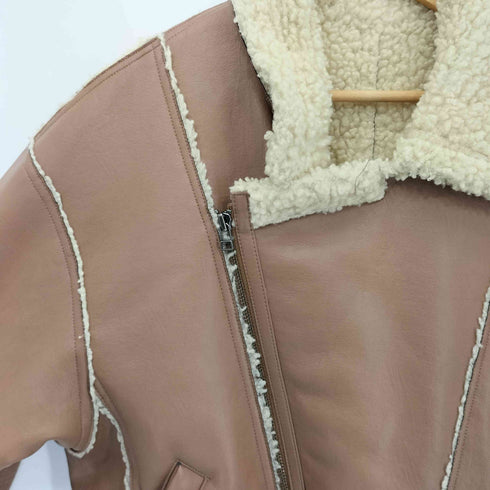 マウジー moussy FAUX LEATHER BONDING ジャケット レディース 1