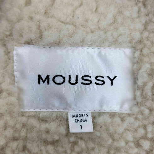 マウジー moussy FAUX LEATHER BONDING ジャケット レディース 1