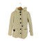 バーバリーブルーレーベル BURBERRY BLUE LABEL ラビットファー フーデッドコート レディース 40