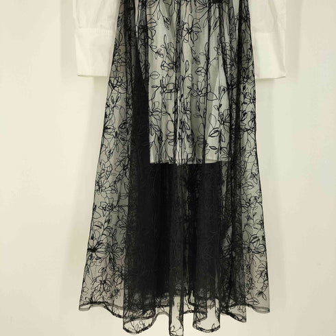 リリーブラウン Lily Brown 22AW ×宮脇咲良 シャツコンビワンピース レディース ONE SIZE