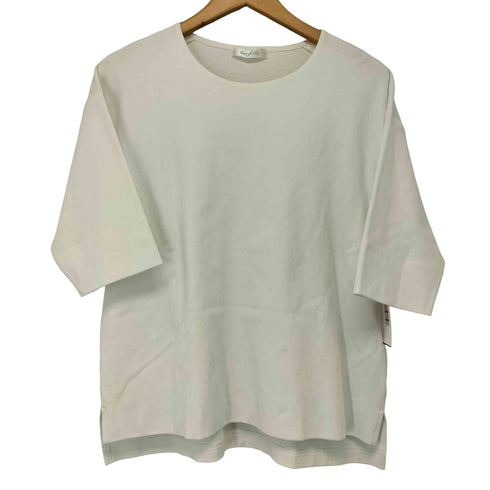ドゥクラッセ DoCLASSE 25ss 抜け感クルーネック/5分袖・ドゥクラッセTシャツ レディース JPN:L