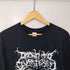 デスメタル バンド 来日 アートワーク プリント S/S Tシャツ メンズ import:L