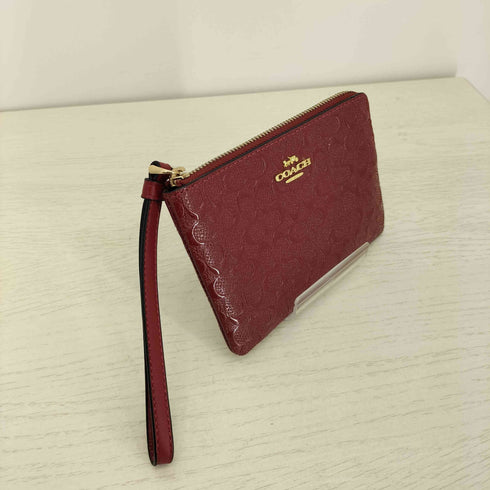 コーチ COACH シグネチャーリストレットポーチ レディース