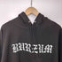 BURZUM ブラックメタル バンド ロゴ フォト プリント プルオーバー パーカー メンズ import:XXL