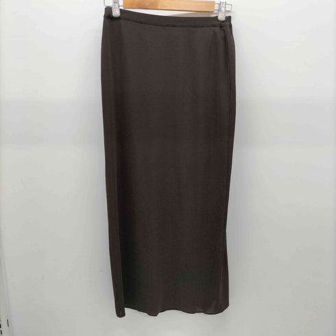 イッセイミヤケペルマネンテ ISSEY MIYAKE PERMANENTE ニット タック ロングスカート レディース JPN:2