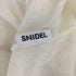 スナイデル snidel 23AW シースルーショルダーニットプルオーバー レディース ONE SIZE