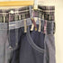 METHOD×UPSTART 00S ダブルベルトループカーブパンツ Y2K メンズ JPN:L