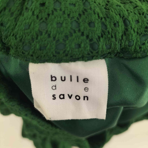 ビュルデサボン bulle de savon カットワークプリーツスカート レディース FREE