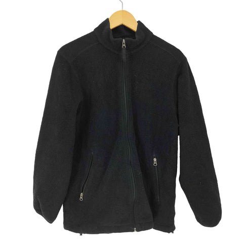 ランズエンド LANDS END 90S メキシコ製 裾ドローコード ジップアップ フリースジャケット メンズ import:M