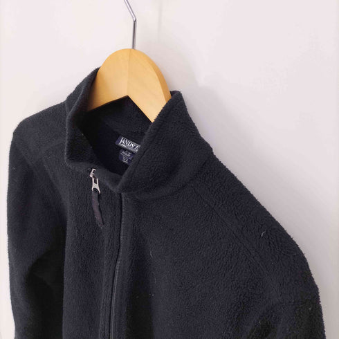 ランズエンド LANDS END 90S メキシコ製 裾ドローコード ジップアップ フリースジャケット メンズ import:M