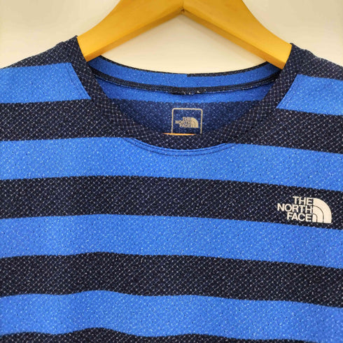 ザノースフェイス THE NORTH FACE F/S MESH BORDER CREW フリーダムスリーブ メッシュボーダー クルー レディース import:M