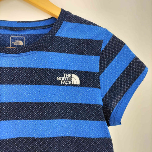 ザノースフェイス THE NORTH FACE F/S MESH BORDER CREW フリーダムスリーブ メッシュボーダー クルー レディース import:M