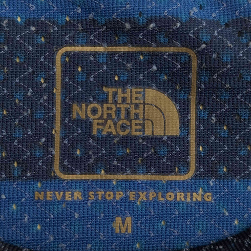 ザノースフェイス THE NORTH FACE F/S MESH BORDER CREW フリーダムスリーブ メッシュボーダー クルー レディース import:M