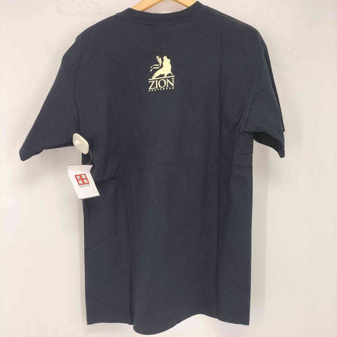 ザイオン ZION 00s 2004年 クルーネック プリント ミュージック レゲエ ムービー 半袖 Tシャツ メンズ import:M