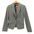 ポールスミスブラックレーベル Paul Smith BLACK LABEL TESSUTI SONDRIO 1B 裏地 マルチカラー チェック テーラード ジャケット レディース FR:42
