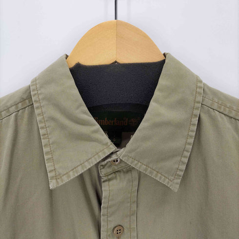 ティンバーランド Timberland コットンダブルポケットシャツ メンズ import:L