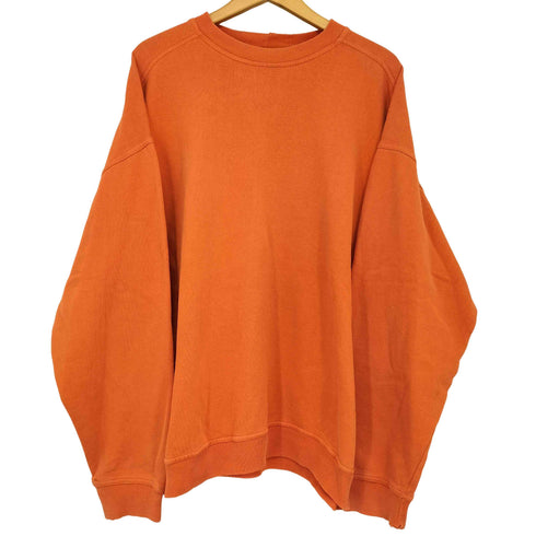 ギャップ Gap 90s オールド クルーネック 無地 長袖 スウェット メンズ import:L
