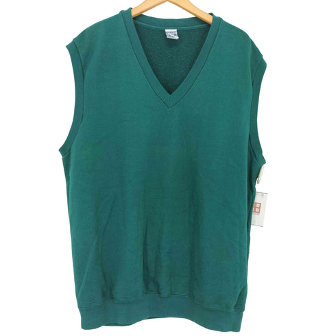 ラッセルアスレチック RUSSELL ATHLETIC 90s USA製 Vネック スウェット ベスト メンズ import:L