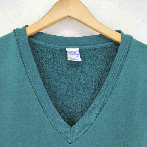 ラッセルアスレチック RUSSELL ATHLETIC 90s USA製 Vネック スウェット ベスト メンズ import:L