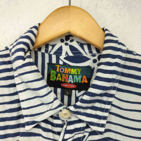 トミーバハマ Tommy Bahama 半袖 総柄 アロハシャツ メンズ import:L