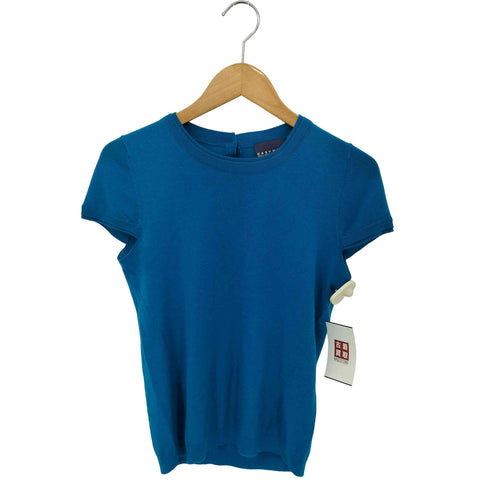 ステファネル STEFANEL CASHMERE 半袖クルーネックニット レディース import:S
