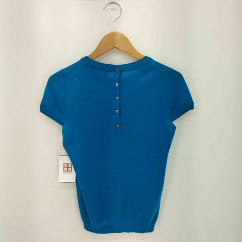 ステファネル STEFANEL CASHMERE 半袖クルーネックニット レディース import:S