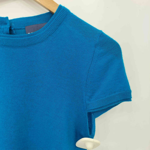 ステファネル STEFANEL CASHMERE 半袖クルーネックニット レディース import:S