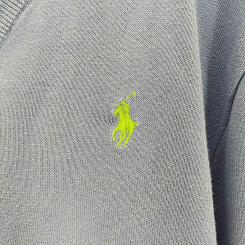ポロゴルフラルフローレン POLO GOLF RALPH LAUREN 90S ポニー刺繍 vネックコットンニット メンズ import:L