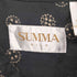 スマー SUMMA シルク100 総柄 長袖 シャツ メンズ import:L