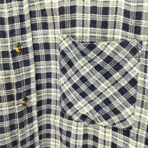 MURROS FASHIOS フランネルチェックシャツ メンズ XL