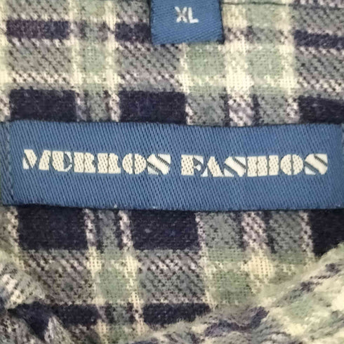 MURROS FASHIOS フランネルチェックシャツ メンズ XL
