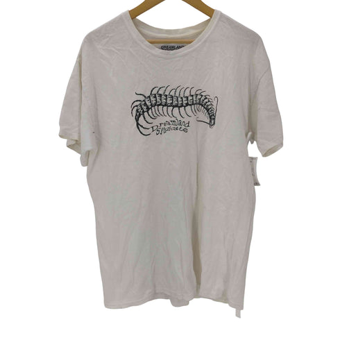 DREAMLAND SYNDICATE ドリームランドシンジケート ムカデ ロゴ プリント Tシャツ メンズ