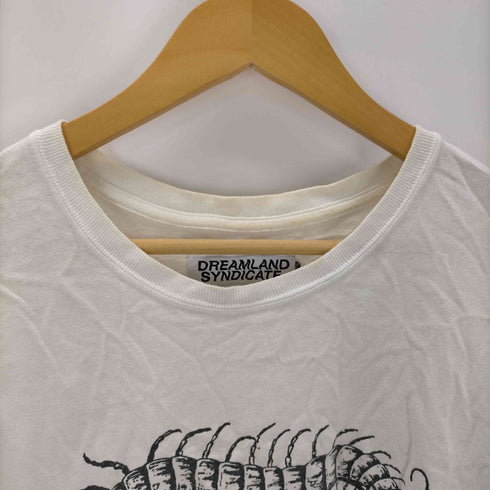 DREAMLAND SYNDICATE ドリームランドシンジケート ムカデ ロゴ プリント Tシャツ メンズ