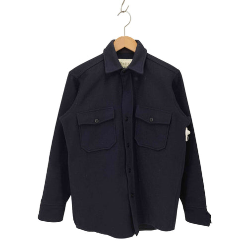 60s -70s USA製 メルトン CPOシャツ メンズ JPN:S