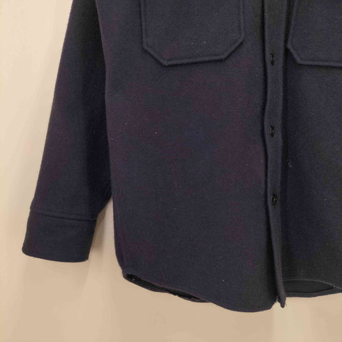 60s -70s USA製 メルトン CPOシャツ メンズ JPN:S