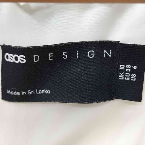 ASOS DESIGN チェック柄 ダブルブレスト テーラードジャケット チェック柄 ショーツ セットアップ レディース US 6