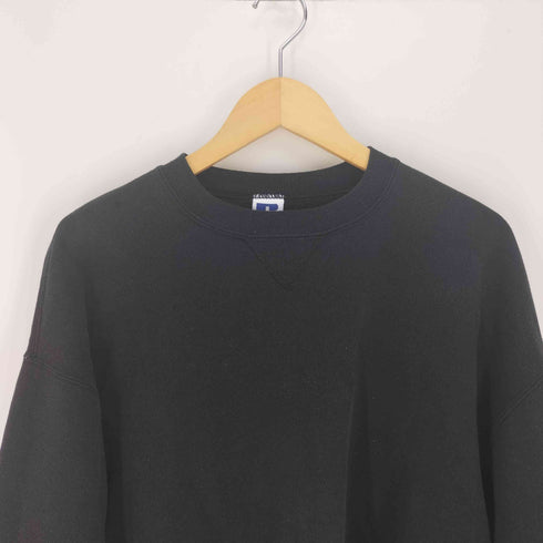 ラッセルアスレチック RUSSELL ATHLETIC 90s USA製 前V 裏起毛 スウェット トレーナー 無地 メンズ import:XL