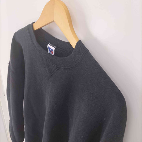 ラッセルアスレチック RUSSELL ATHLETIC 90s USA製 前V 裏起毛 スウェット トレーナー 無地 メンズ import:XL