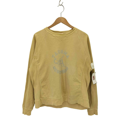 quarters USA製 ピグメントダイ ロゴプリントスウェット vintage メンズ JPN:XS