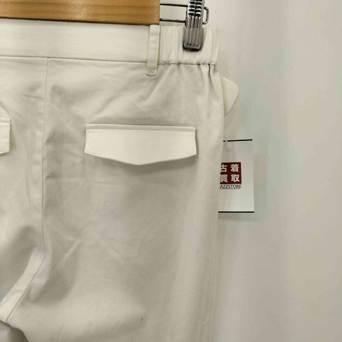 ラウンジドレス Loungedress 裾ねじりパンツ テーパード スラックス パンツ レディース M