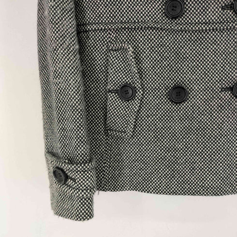 マイケルコース Michael Kors 総柄 ダブルブレスト ウールジャケット レディース