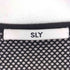 スライ SLY ドローコート メッシュトップス レディース