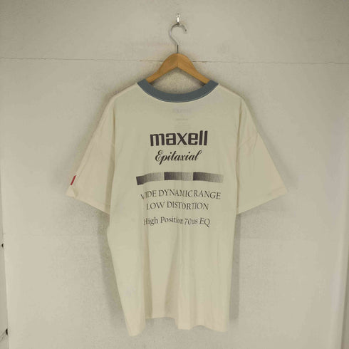 モンキータイム MONKEY TIME maxell Metal Vertex 両面プリントクルーネックTシャツ メンズ XL