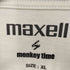 モンキータイム MONKEY TIME maxell Metal Vertex 両面プリントクルーネックTシャツ メンズ XL