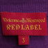 ヴィヴィアンウエストウッドレッドレーベル Vivienne Westwood RED LABEL バイカラー オーブ刺繍 ニットカーディガン レディース JPN:3