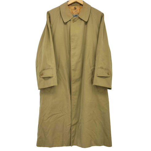 アクアスキュータム AQUASCUTUM 60-70s イギリス製 ライナー付き ステンカラーコート メンズ
