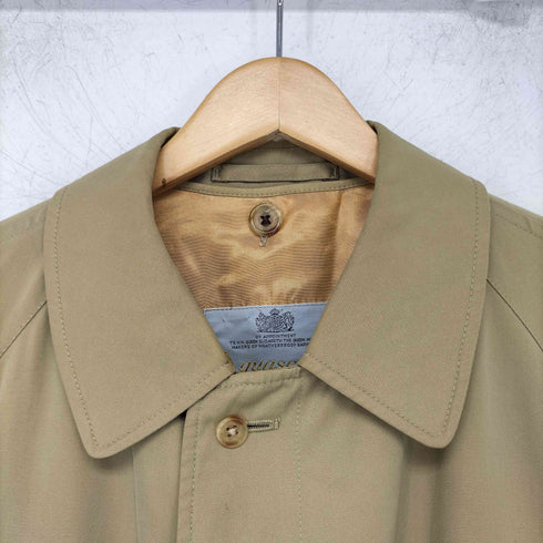 アクアスキュータム AQUASCUTUM 60-70s イギリス製 ライナー付き ステンカラーコート メンズ